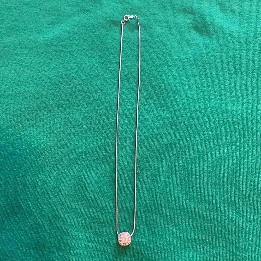 CZ pendant necklace